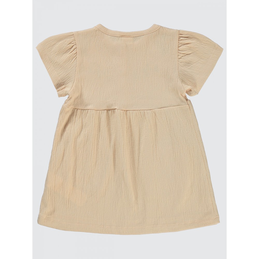 Beige Baby-Dress and Overall Beige Baby-Dress and Overall