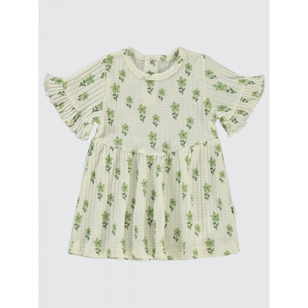 Cream Baby-Dress and Overall Cream Baby-Dress and Overall