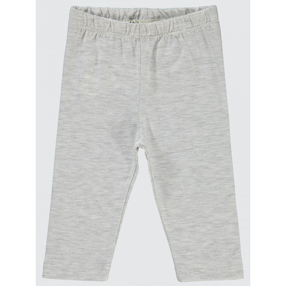 Heather Gray Melange Baby-Leggings Heather Gray Melange Baby-Leggings