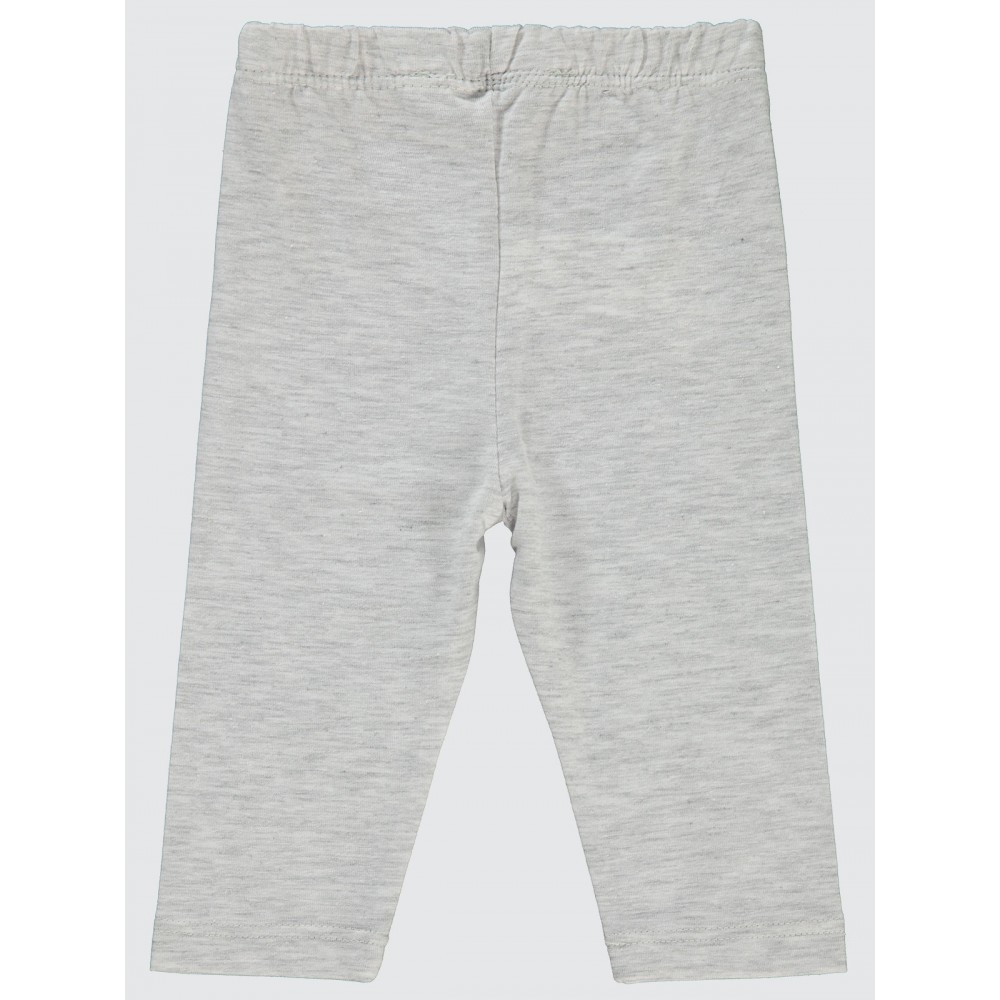 Heather Gray Melange Baby-Leggings Heather Gray Melange Baby-Leggings