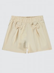 Beige Girls-Shorts
