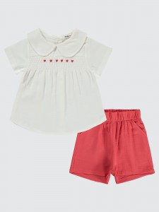 Sunset Coral Girls-Set