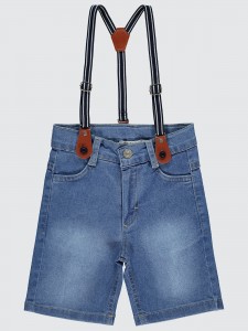Light Blue Boys-Capri Pants