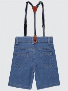 Light Blue Boys-Capri Pants