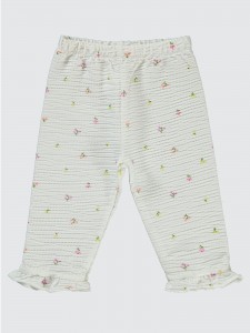 Ecru Baby-Track Pants