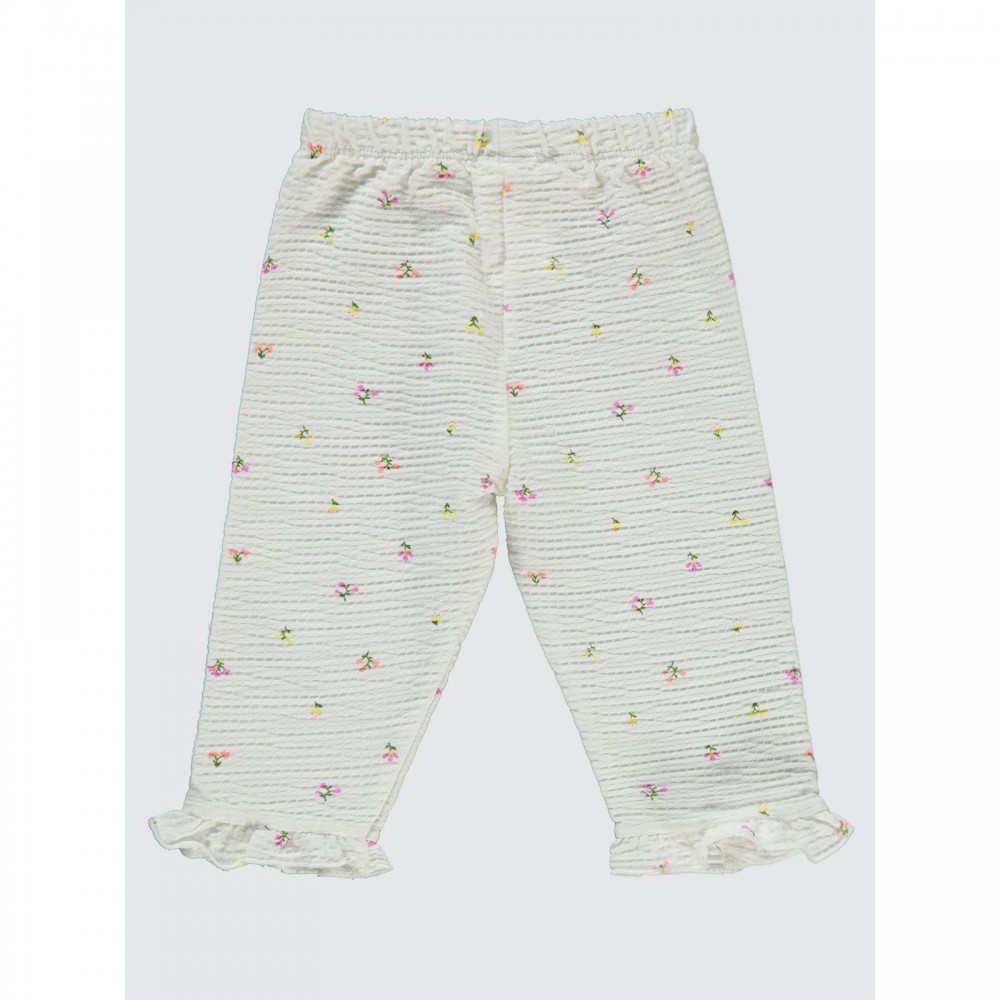 Ecru Baby-Track Pants Ecru Baby-Track Pants