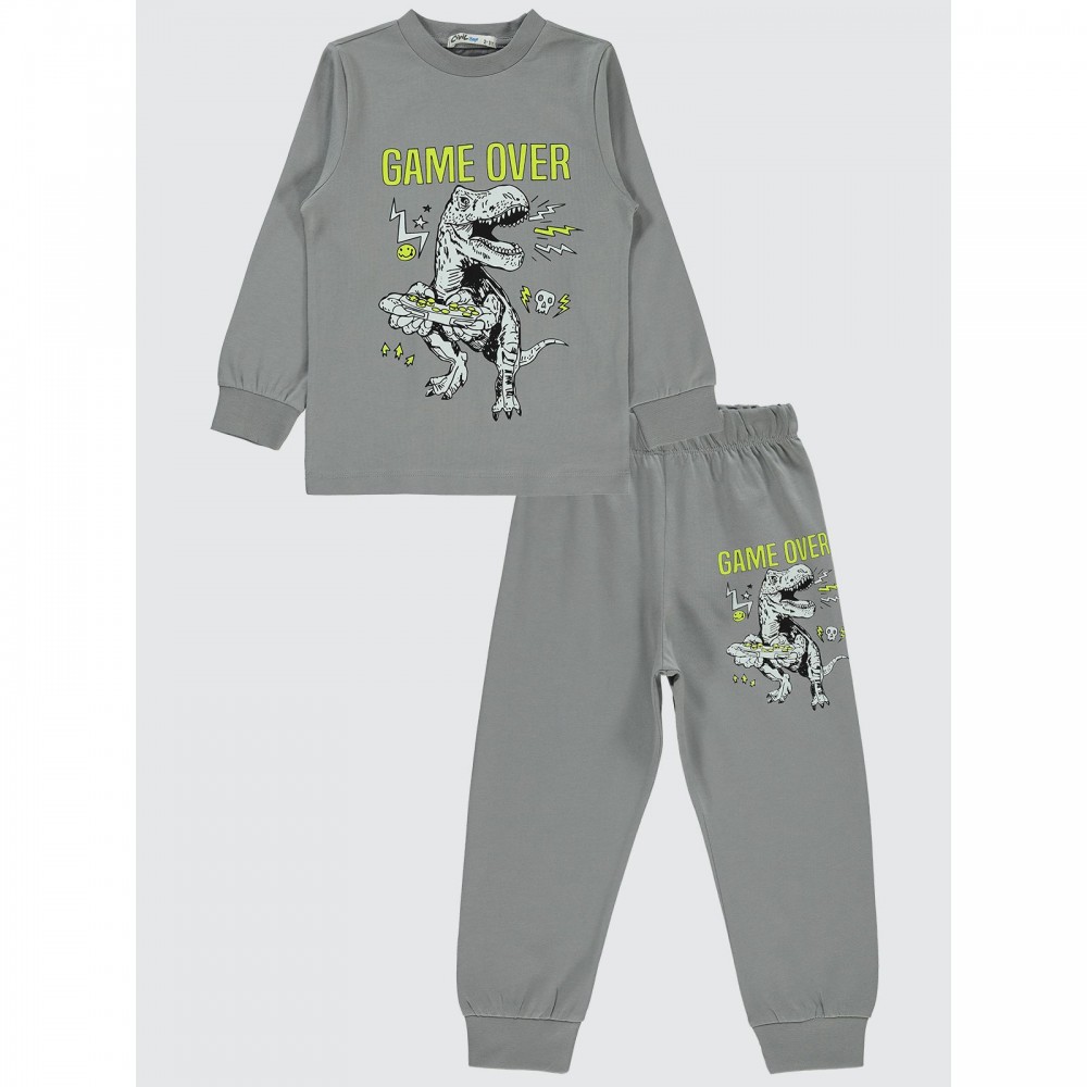 Gray Boys-Pajama Set Gray Boys-Pajama Set