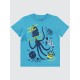Turquoise Boys-T-Shirt Turquoise Boys-T-Shirt