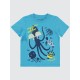 Turquoise Boys-T-Shirt Turquoise Boys-T-Shirt