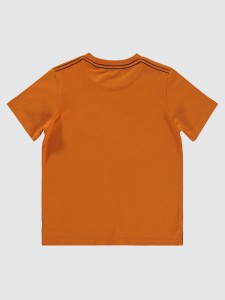 Dark Orange Boys-T-Shirt