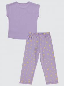 Digital Lavender Girls-Pajama Set