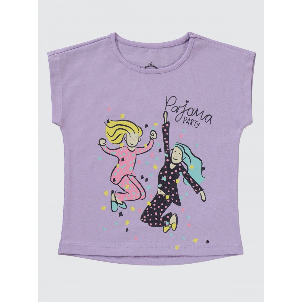 Digital Lavender Girls-Pajama Set Digital Lavender Girls-Pajama Set