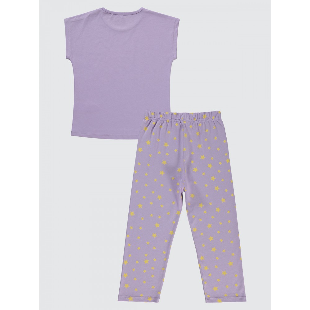 Digital Lavender Girls-Pajama Set Digital Lavender Girls-Pajama Set
