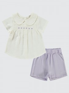 Delicate Lavender Girls-Set