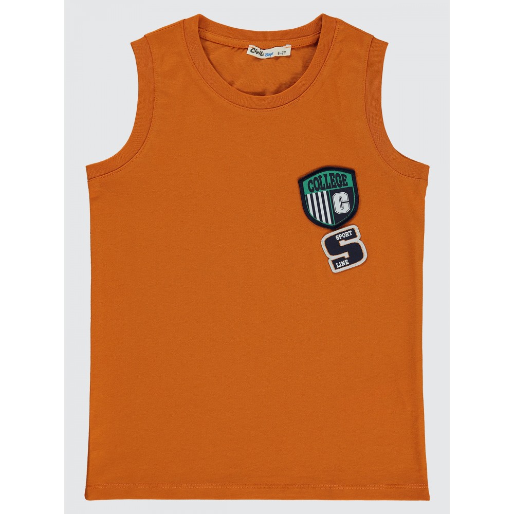 Dark Orange Boys-T-Shirt Dark Orange Boys-T-Shirt