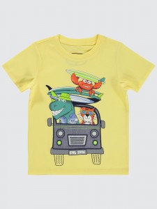 Light Yellow Boys-T-Shirt