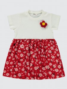 Red Girls-Dress and Overall