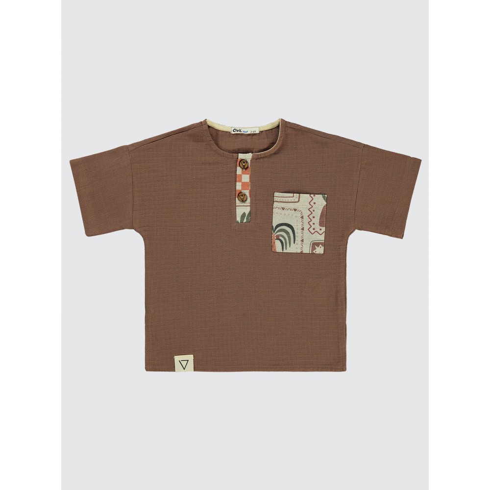 Brown Boys-T-Shirt Brown Boys-T-Shirt