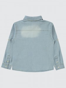 Light Blue Boys-Shirt