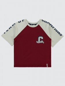 Burgundy Boys-T-Shirt