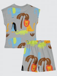 Painted Gray Boy&#039;s Set