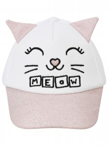 White-Pink Baby-Hat and Beanie