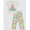 Ecru Girls-Pajama Set