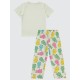 Ecru Girls-Pajama Set Ecru Girls-Pajama Set