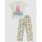 Ecru Girls-Pajama Set