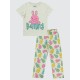 Ecru Girls-Pajama Set Ecru Girls-Pajama Set