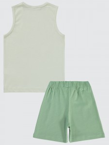 Soft Khaki Boys-Set