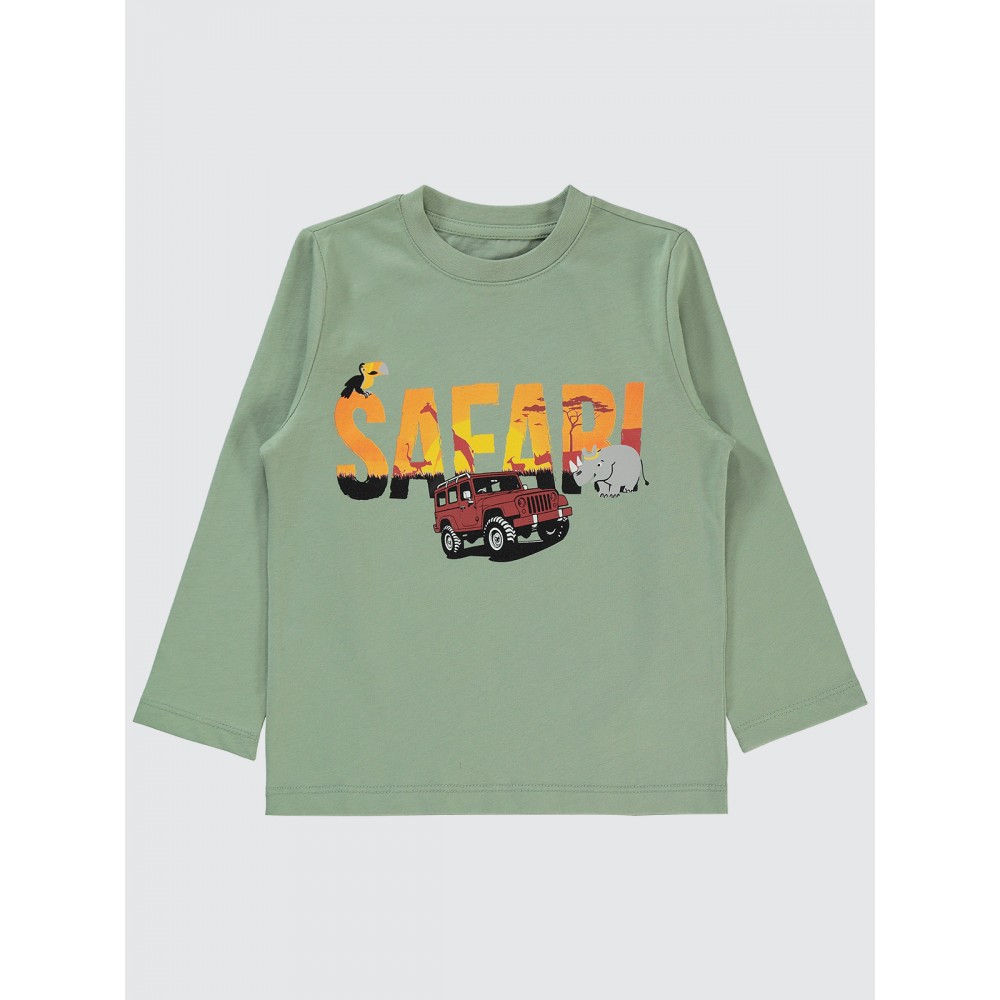 Soft Khaki Boys-Sweatshirt Soft Khaki Boys-Sweatshirt