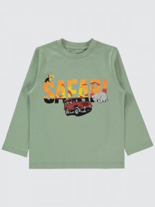Soft Khaki Boys-Sweatshirt