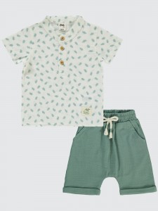 Khaki Baby-Set