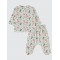 Ecru Baby-Pajama Set