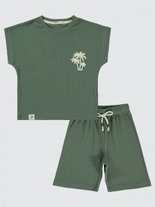 Dark Khaki Boys-Set