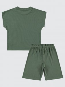 Dark Khaki Boys-Set