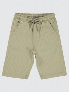 Beige Boys-Capri Pants