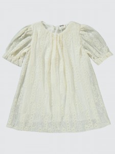 Ecru Baby-Dress and Overall
