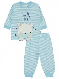 Blue Baby-Pajama Set