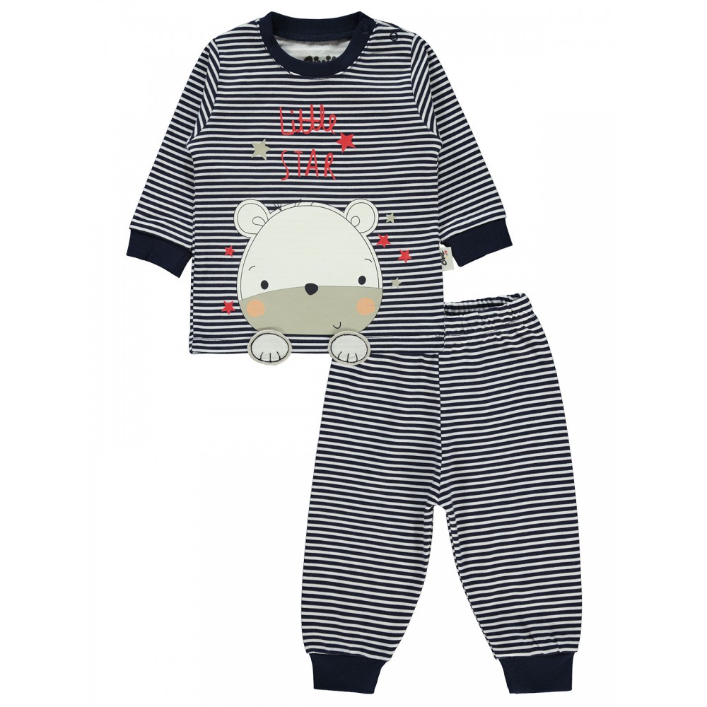 Navy Baby-Pajama Set Navy Baby-Pajama Set