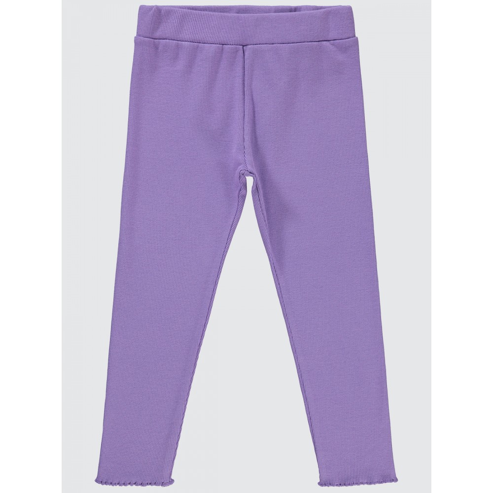 Metal Lavendar Lilac Girls-Leggings Metal Lavendar Lilac Girls-Leggings