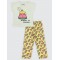Light Yellow Girls-Pajama Set