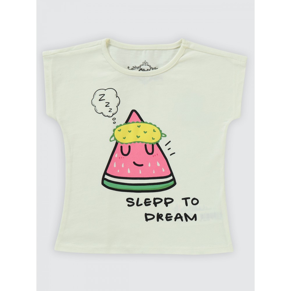 Light Yellow Girls-Pajama Set Light Yellow Girls-Pajama Set