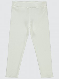Ecru Girls-Leggings