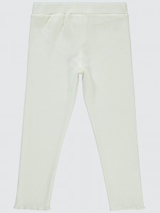 Ecru Girls-Leggings