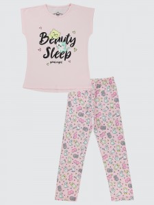 Pink Sherbet Girls-Pajama Set