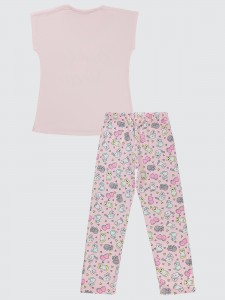 Pink Sherbet Girls-Pajama Set