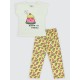 Light Yellow Girls-Pajama Set Light Yellow Girls-Pajama Set