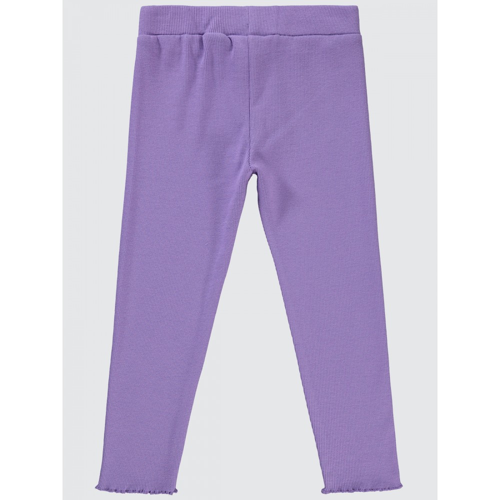 Metal Lavendar Lilac Girls-Leggings Metal Lavendar Lilac Girls-Leggings